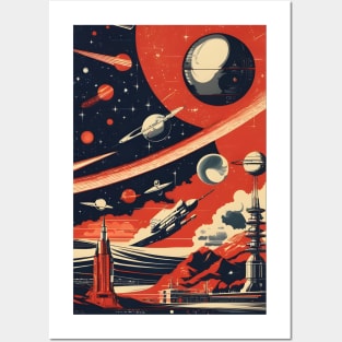 Soviet space art Posters and Art